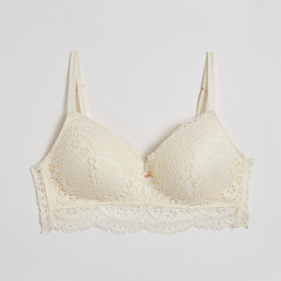 Imagen 2 del producto Bralette Encaje Intime Blanco