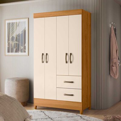 Imagen 1 del producto Clóset Vekkahome Mobi 4 Puertas 2 Cajones