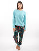 Pijama Polar Mujer Portman Club