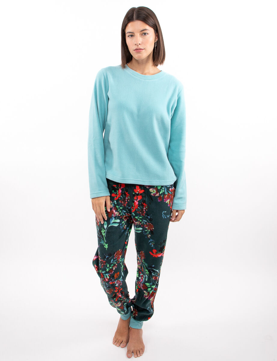 Pijama Polar Mujer Portman Club