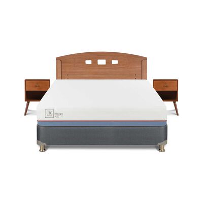Imagen 1 del producto Cama Americana CIC 2 Plazas Excellence Plus + Respaldo + 2 Veladores New Gales