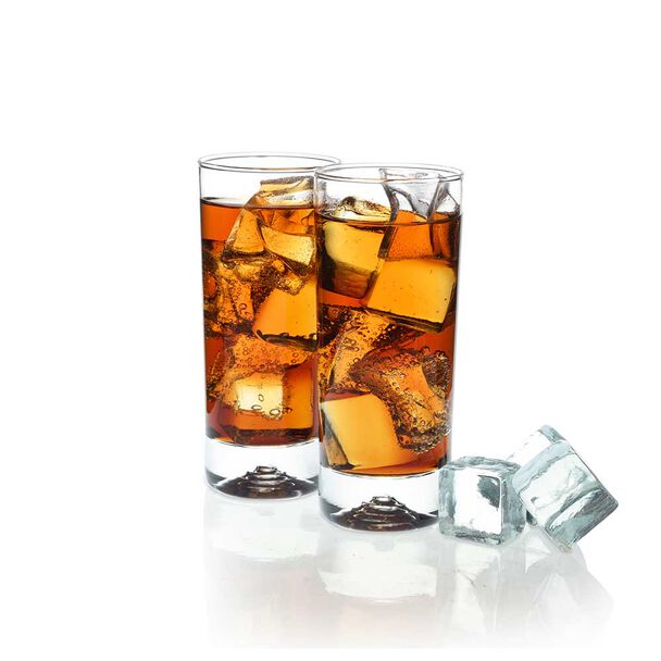 Set de 6 Vasos Trago Largo Cristar Vidrio Manhatan 450 ml