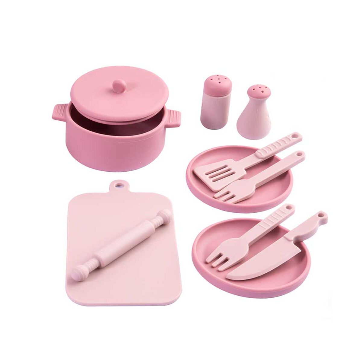 Set Juego de Alimentación 16 Rosa Bebesit