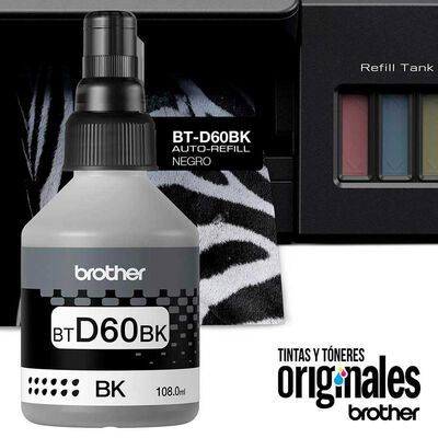 Imagen 1 del producto Tinta Brother BTD60BK Negro
