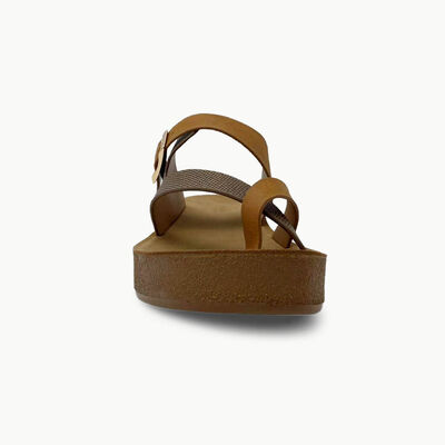 Imagen 2 del producto Sandalia Mujer Portman Club Camel, Negro