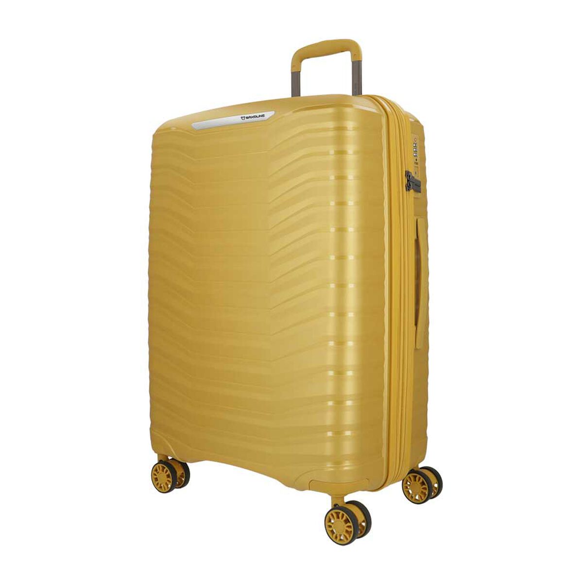 Maleta Saxoline Titanium Dorado 106 lt L