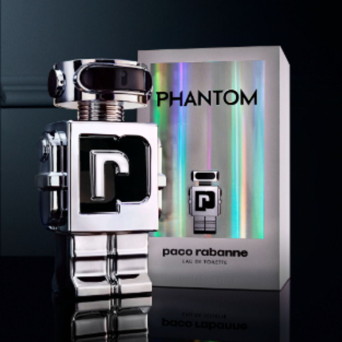 Set Paco Rabanne Phantom Edt 50Ml + Desodorante + Megaspritzer 10 Ml