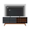 Rack Di Poretti Noronha 75" Negro
