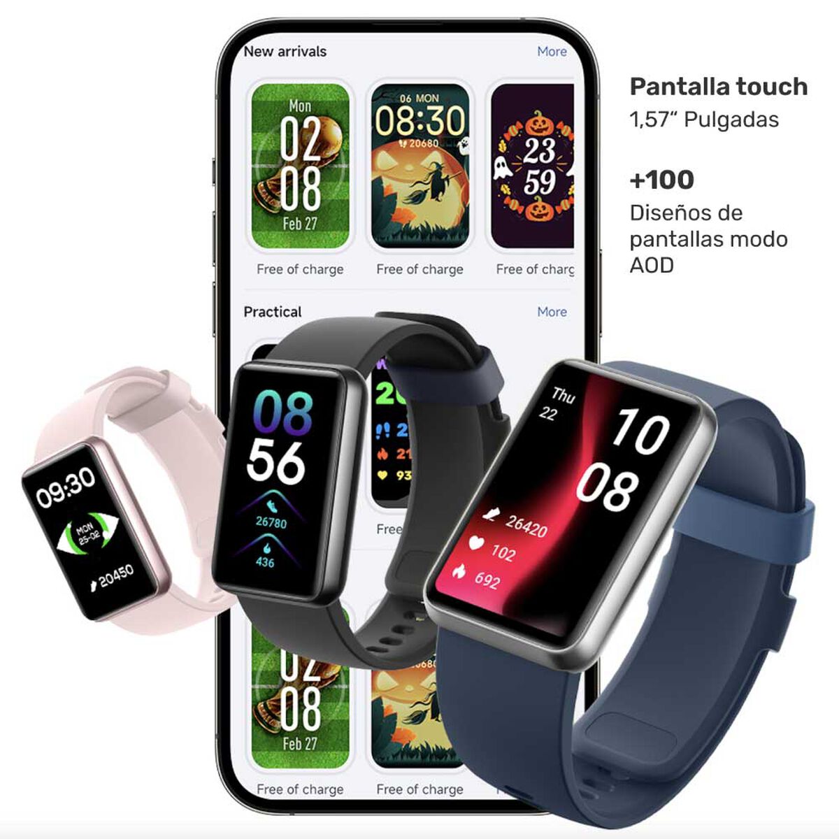 Smartwatch Lhotse Flow 3 Pink