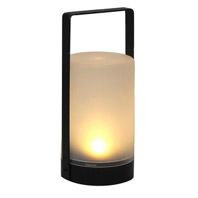 Imagen 1 del producto Fanal con Vela Led Plástico Vgo  12.5 x 10 cm Negro