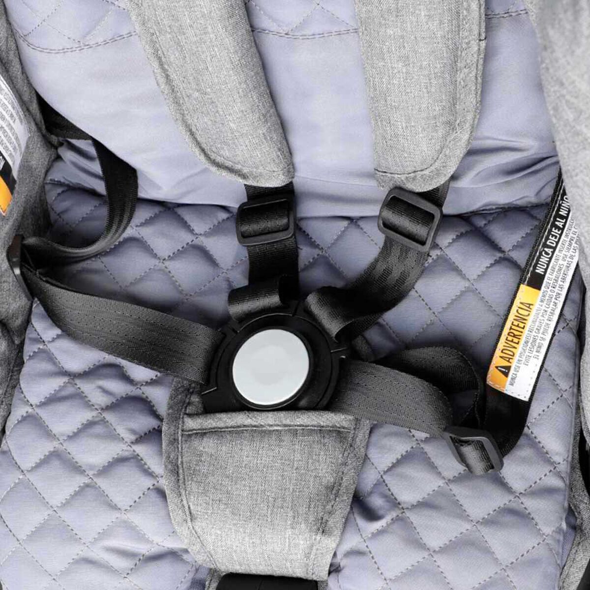 Coche Paseo Zuri 360&deg; Gris Infanti