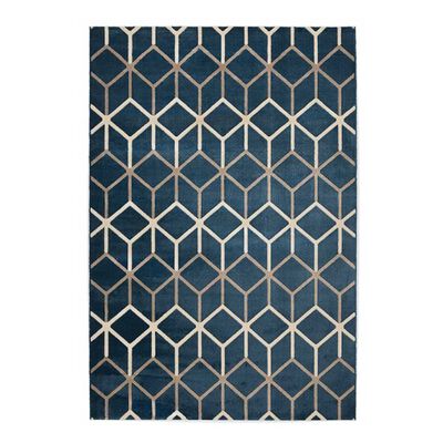 Alfombra Heatset Idetex Mavi Azul 160 x 235 cm