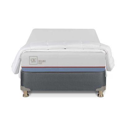 Imagen 1 del producto Cama Americana CIC 1,5 Plazas Excellence Plus + Plumón