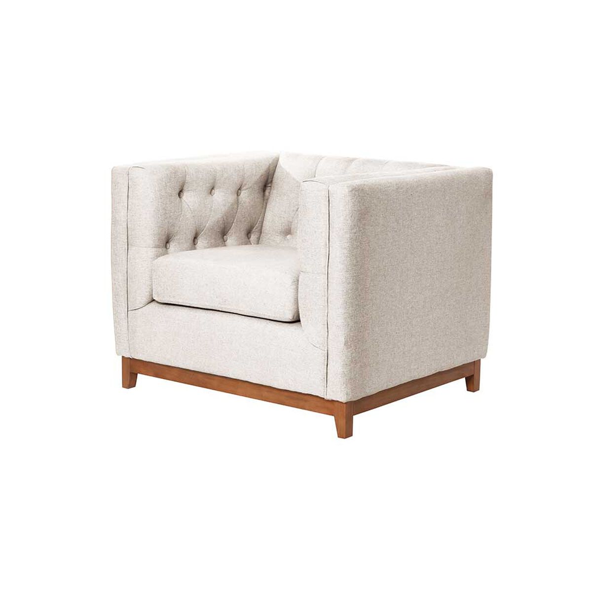 Sofá Latam Home Roma 1 Cuerpo Blanco