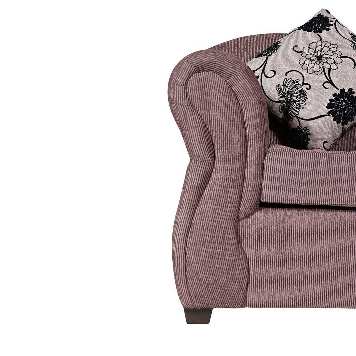 Juego de Living Kea New Milano Sof&aacute; 3 Cuerpos + Sillones 1 Cuerpo Caf&eacute;