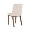 Comedor Decocasa Kalina 8 Sillas Off White Castaño