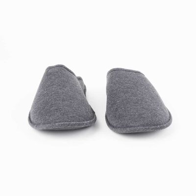 Imagen 1 del producto Pantuflas Hombre Icono Gris, Negro