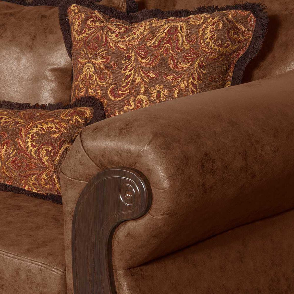 Juego de Living Black Factory Estambul 5 Cuerpos Terracota