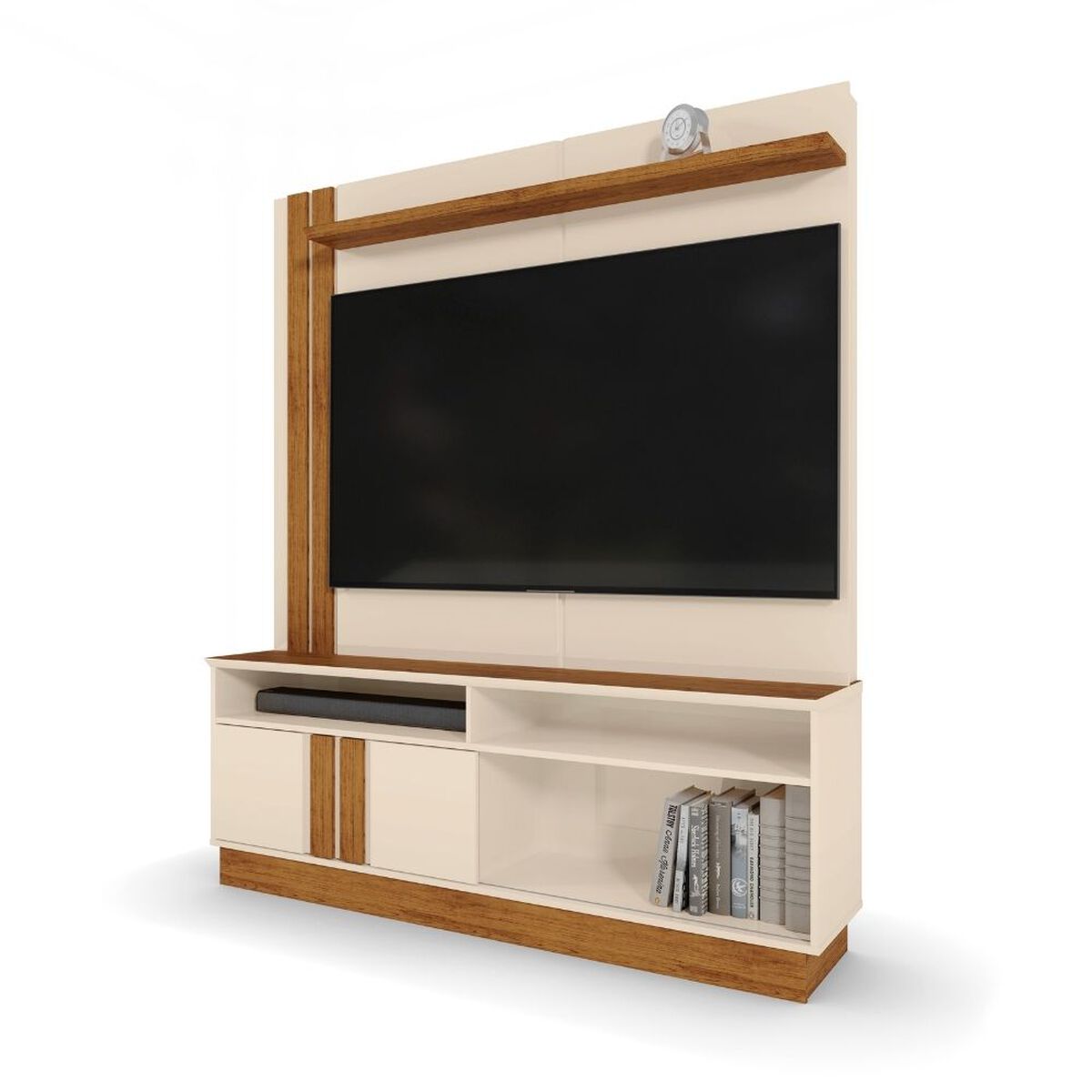 Estante TV Exit Fortaleza Hasta 60" Beige