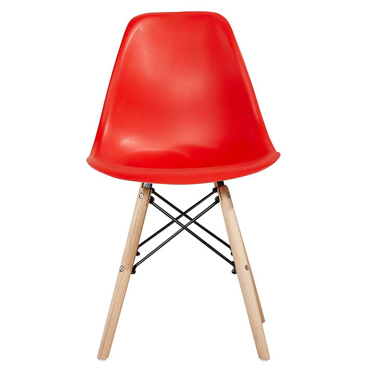 Set 6 Sillas Spazzio Badem Rojo