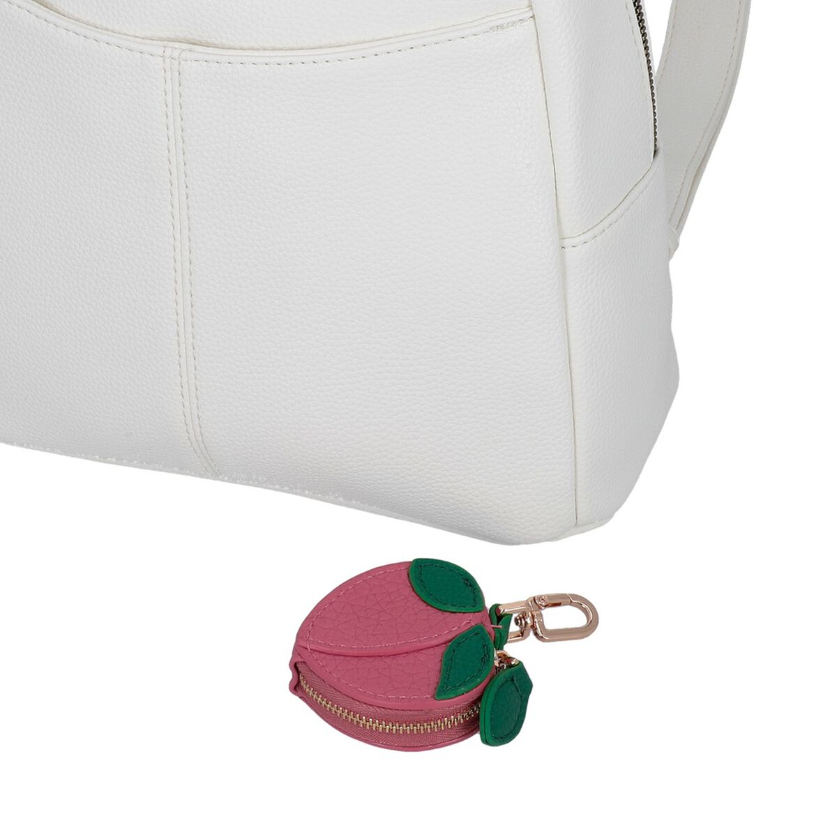 Mochila de Mujer Secret Aruba SC7 Mediana Blanco