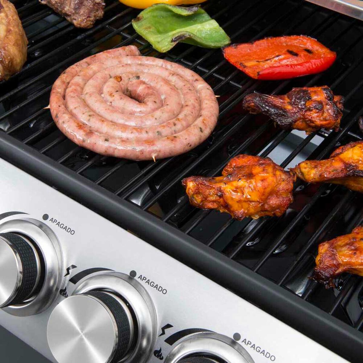 Parrilla a Gas Bbq Grill Indiana Negro