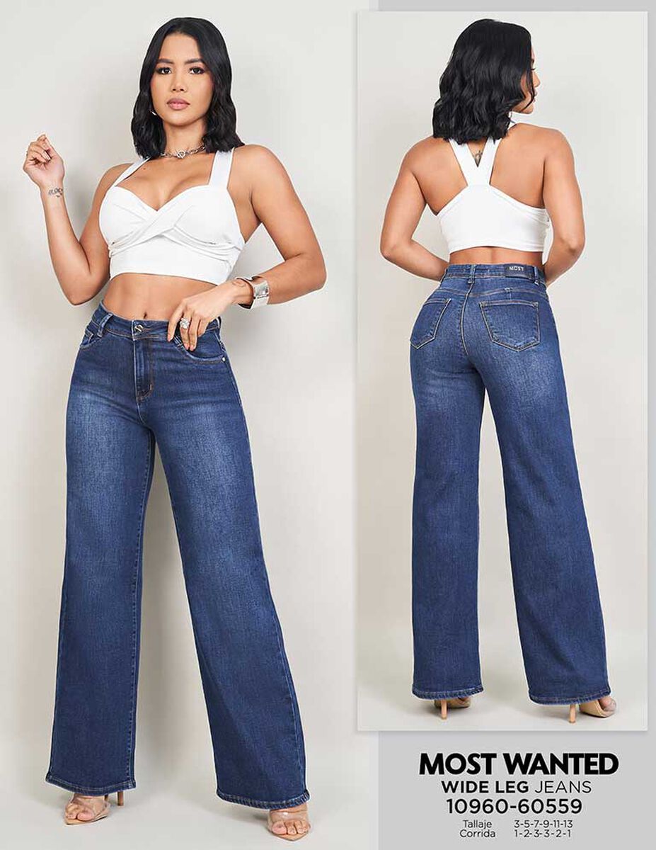 Jeans Wide Leg Mujer Most Wanted