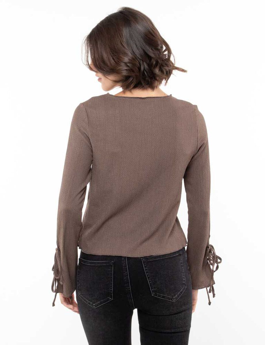 Blusa Manga Larga Mujer Zibel