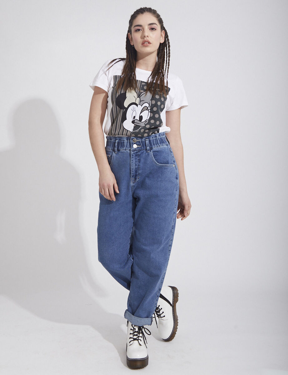 Jeans Recto Mujer Icono