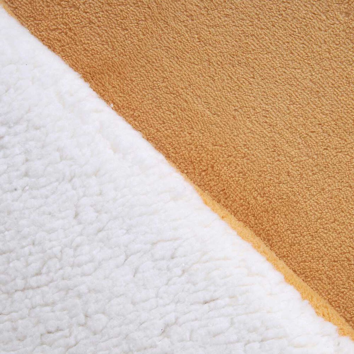 Plumón Coral Mashini 2 Plazas Liso Amarillo