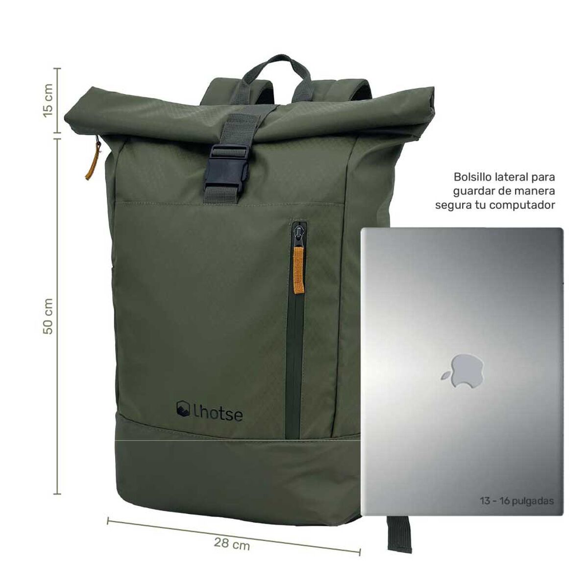 Mochila Lhotse 22 Lt Verde