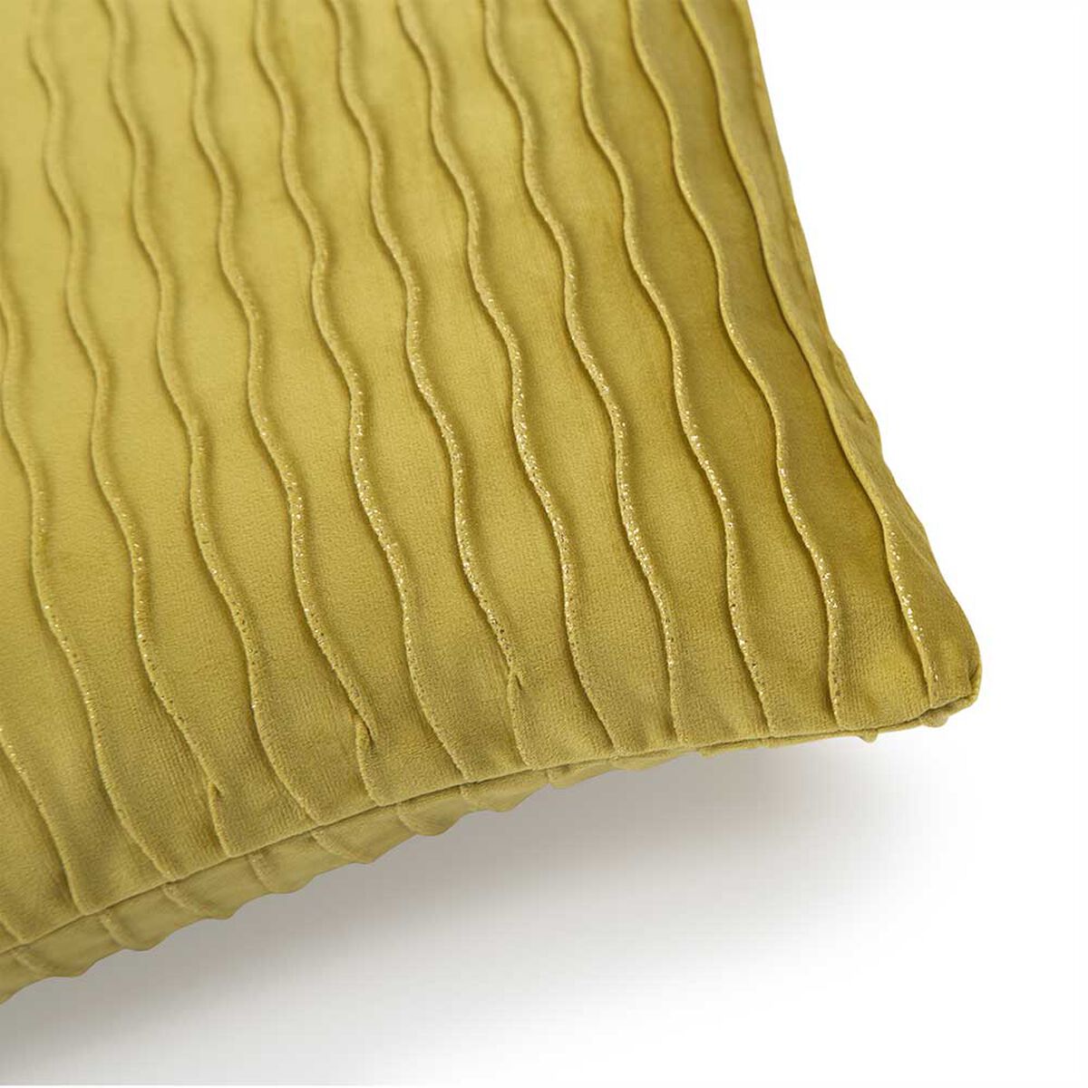 Cojín Velvet Foil Casanova Oliva 45 x 45 cm
