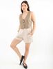 Short Lino Mujer Icono