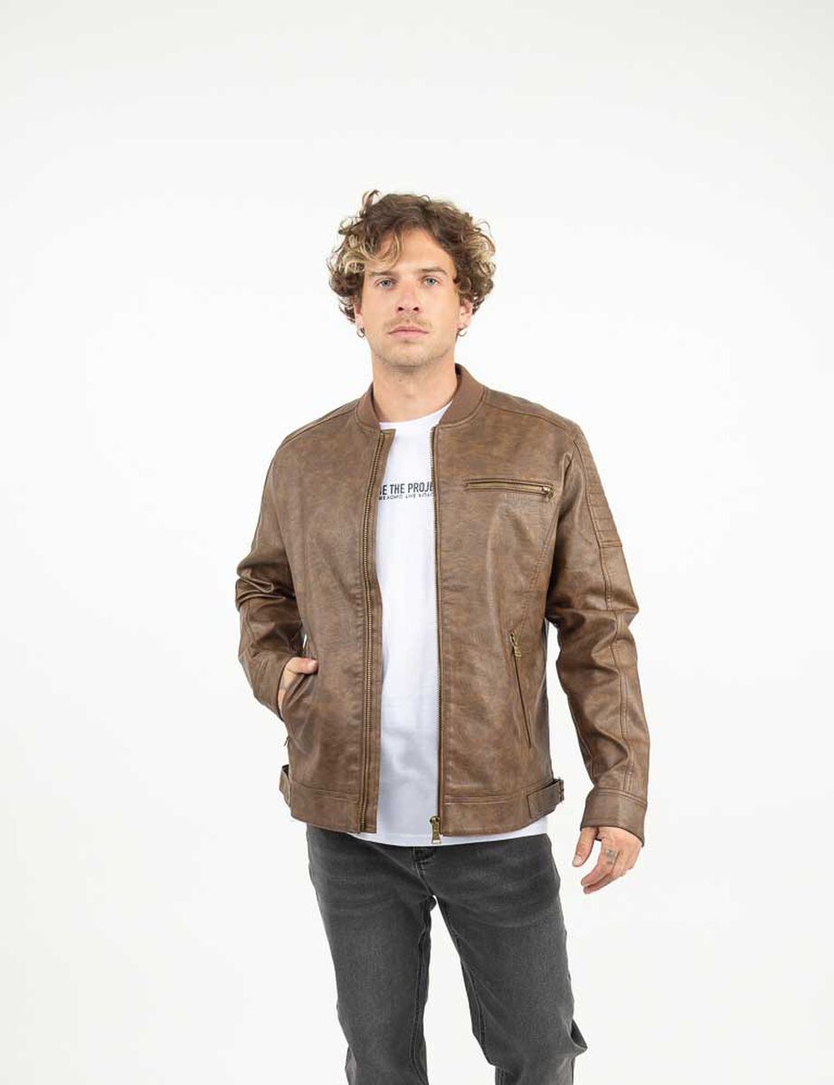 Chaqueta Ecocuero Hombre Zibel