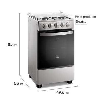 Imagen 2 del producto Cocina a Gas Mademsa FM4ES 4 Quemadores