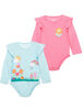 Pack 2  Body  Algodón Chess Baby