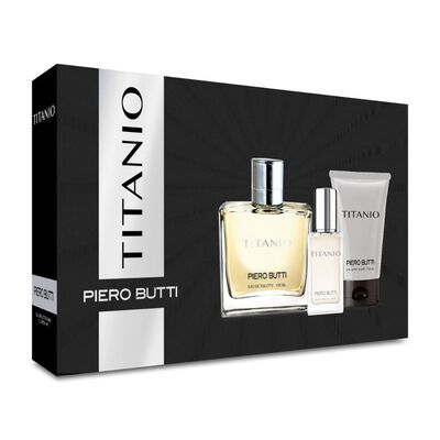 Imagen 1 del producto Set Perfume Titanio EDT + Miniatura y After Shave