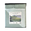Quilt Doral Hotpress Bi-Color King Verde Pastel-Gris