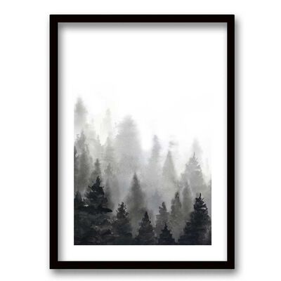 Imagen 1 del producto Cuadro Decorativo Retela Bosque 40 x 30 cm