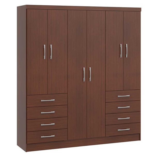 Clóset S338 6 Puertas 8 Cajones