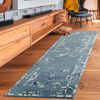 Alfombra de Pasillo Modalfo Babil 70 x 230 cm Azul