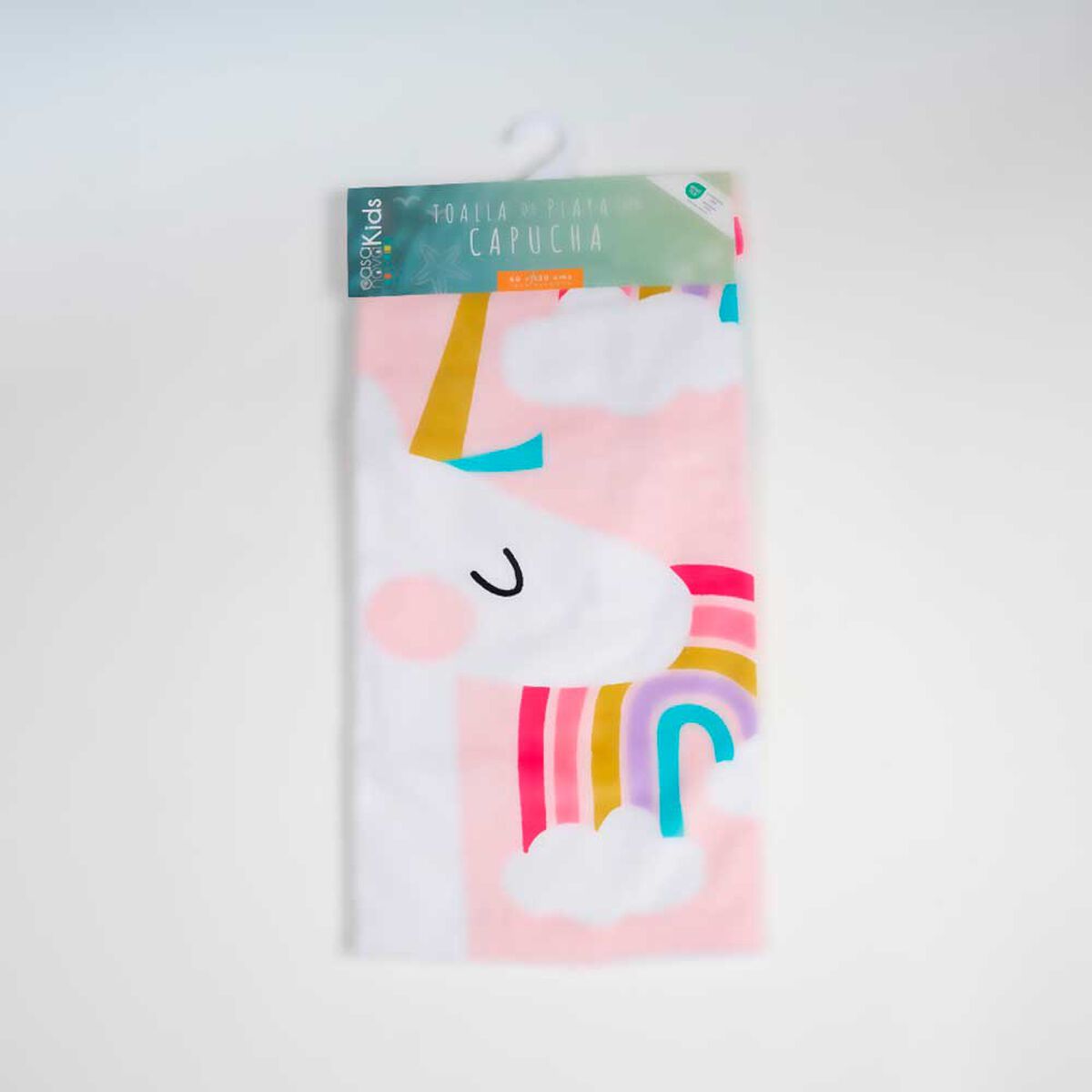 Toalla Poncho de Playa Infanftil Casanova Kids Unicorn