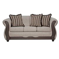 Sofá Black Factory Sofia 3 Cuerpos Beige