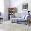 Alfombra Shaggy 1.8K Studio Blanco Invierno 133X180 Cm