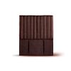 Respaldo Latam Home 1,5 Plazas Sorrento Cuero Caf&eacute; Moro