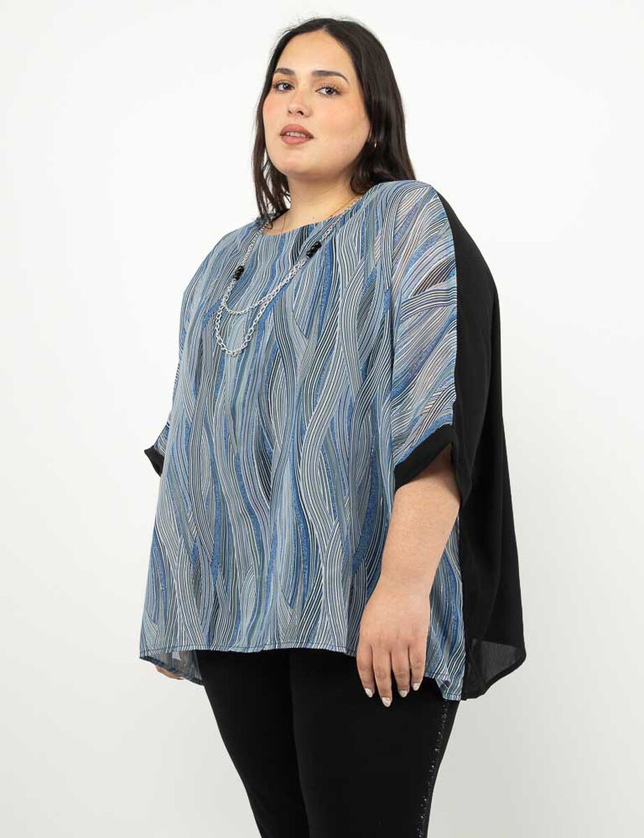Blusa Manga 3/4 Mujer Extralindas