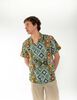 Camisa Algodón Estampada Manga Corta Hombre Fiorucci