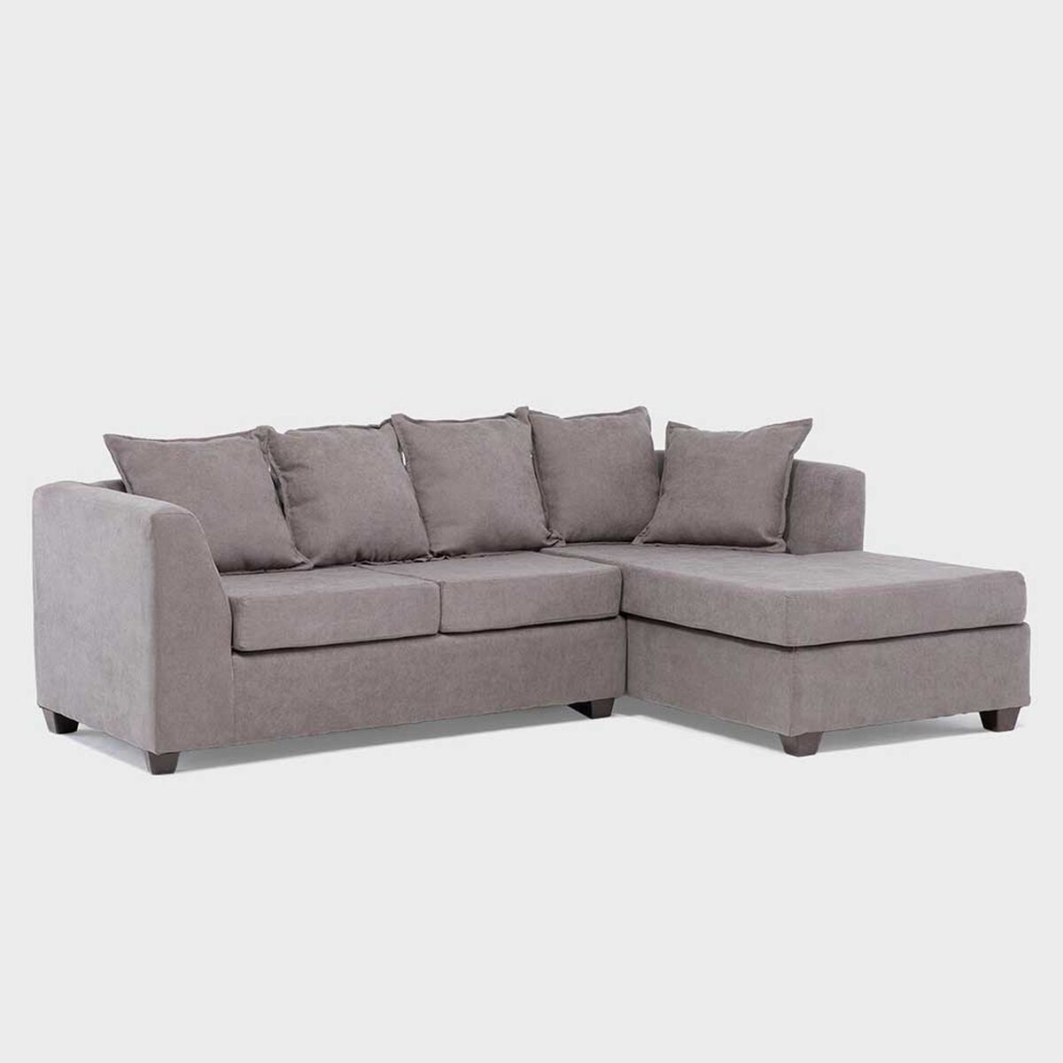 Seccional Kea Lara 3 Cuerpos  Gris Oscuro