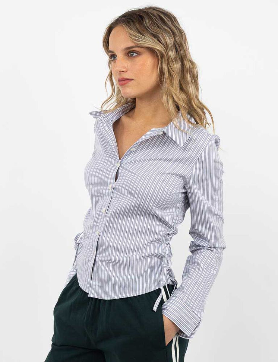 Blusa Rayas Manga Larga Mujer Icono