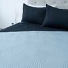 Quilt Doral Hotpress Bi-Color 2 Plazas Negro-Gris
